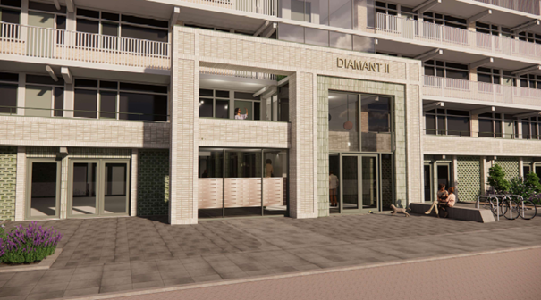 2023 t/m heden, Alphen a/d Rijn, Lange Diamant, renovatie