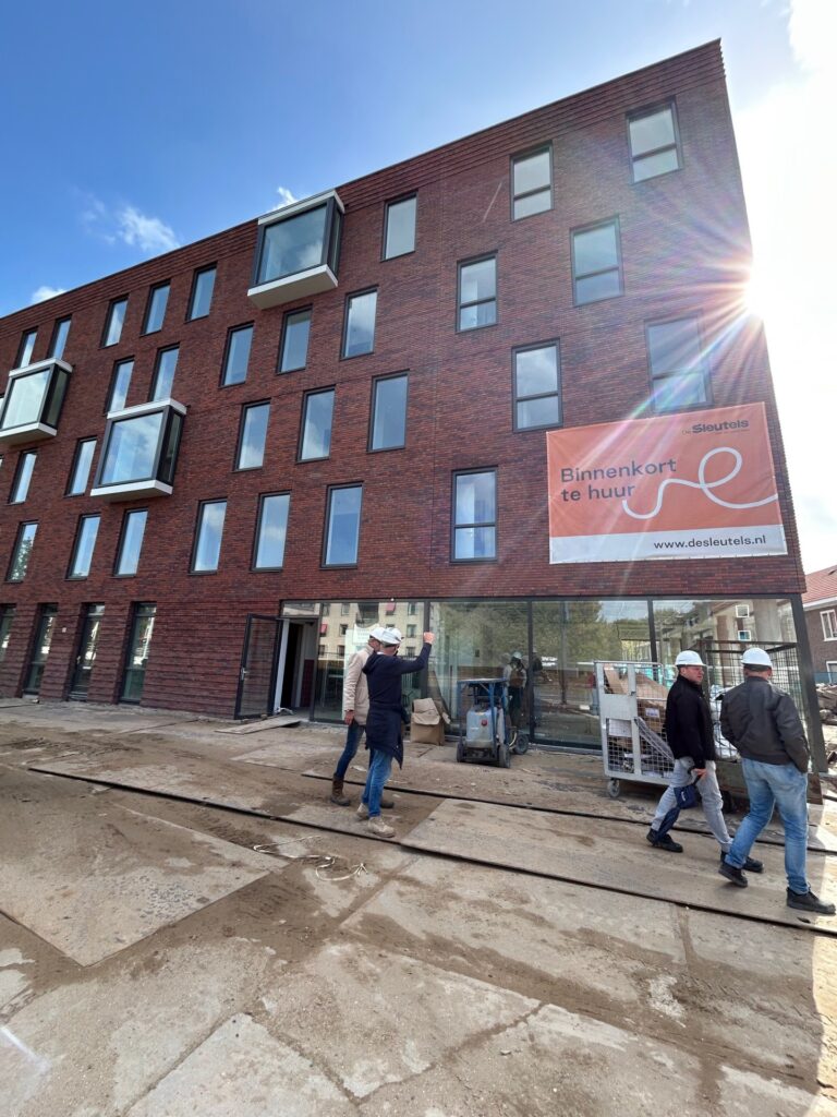 Projectbezoek bij Willem de Zwijgerlaan in Leiden