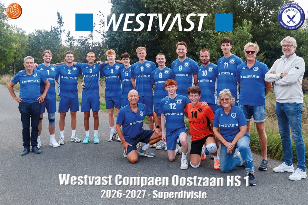 Westvast verlengt samenwerking met volleybalvereniging Compaen
